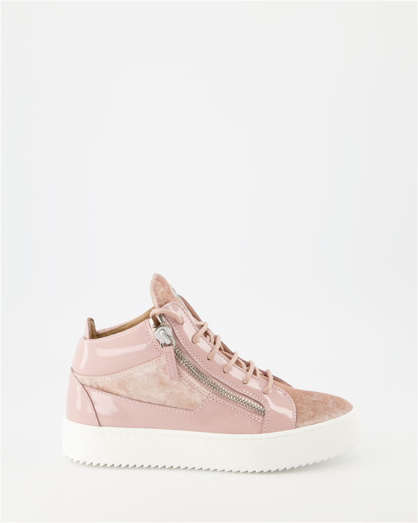 Baskets Baskets Kriss Giuseppe Zanotti Rose Femme