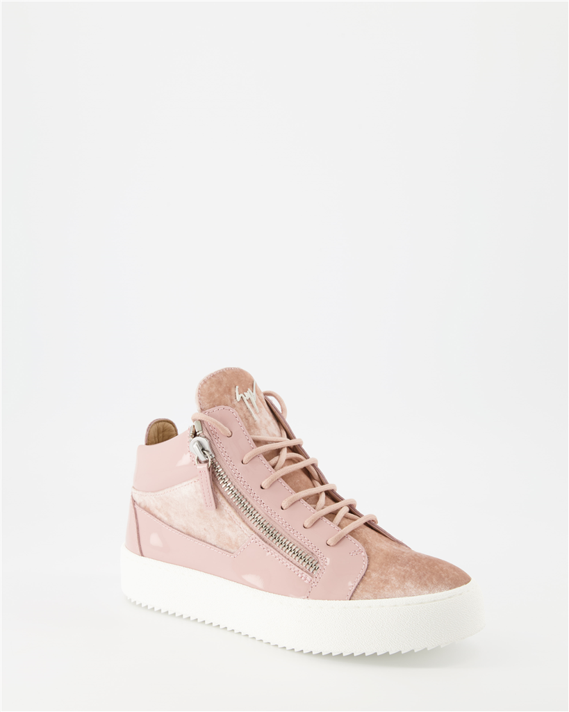 Baskets Baskets Kriss Giuseppe Zanotti Rose Femme