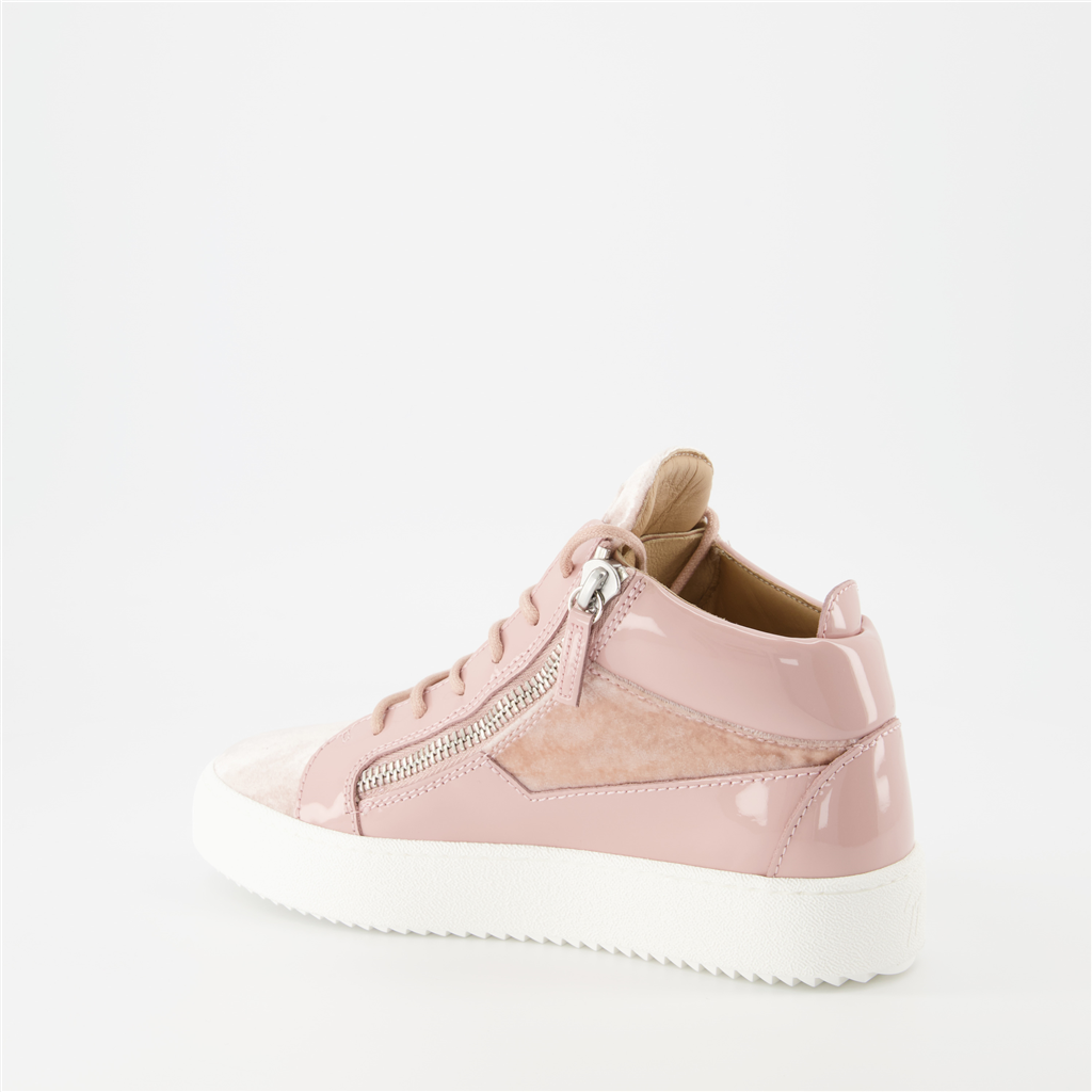Baskets Baskets Kriss Giuseppe Zanotti Rose Femme