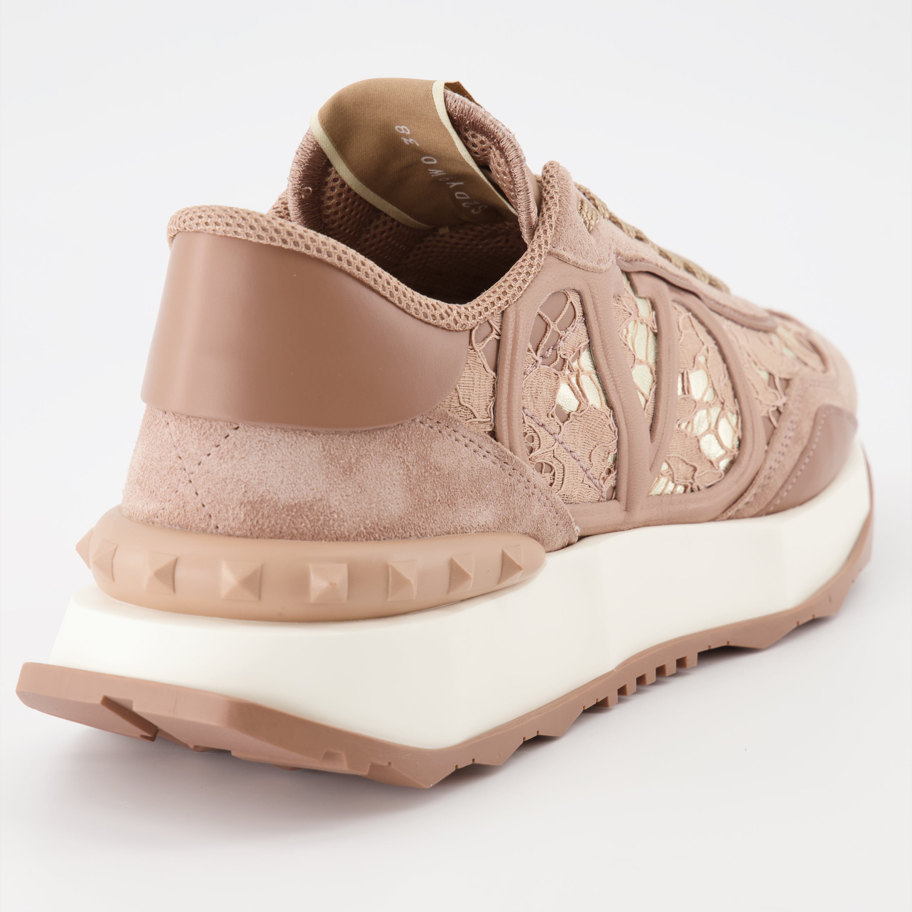 Baskets LaceRunner beige rosé