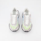 Baskets Baskets Lacerunner en dentelle Valentino Garavani Gris Femme