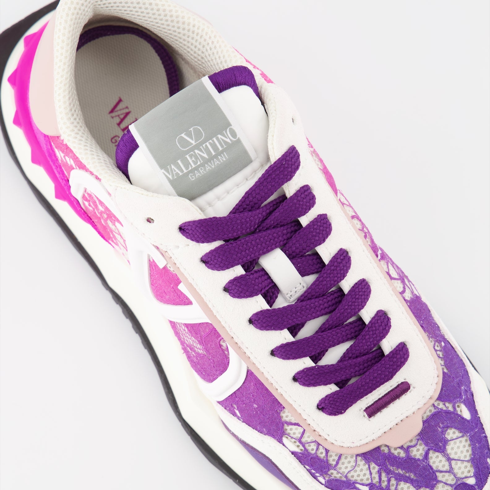 Baskets Baskets Lacerunner Valentino Garavani Rose Femme