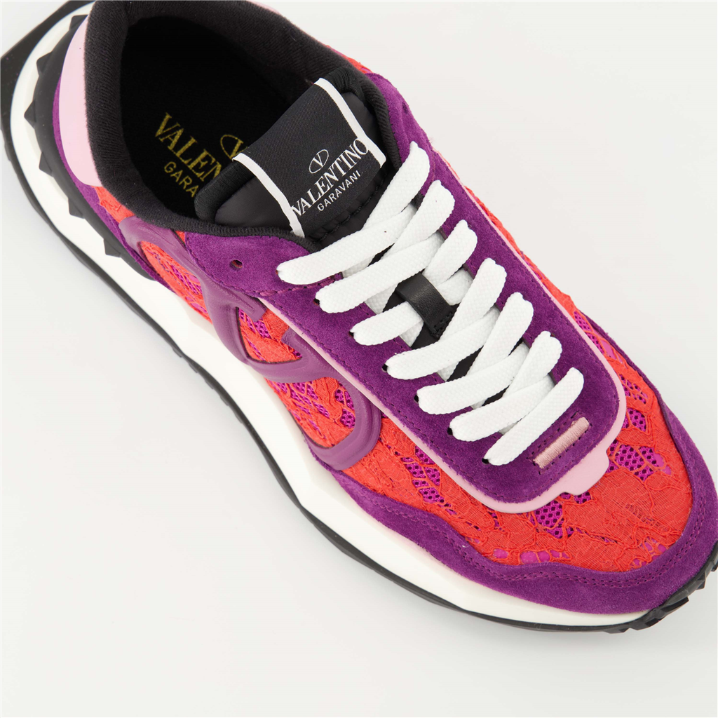 Baskets Baskets Lacerunner Valentino Garavani Violet Femme