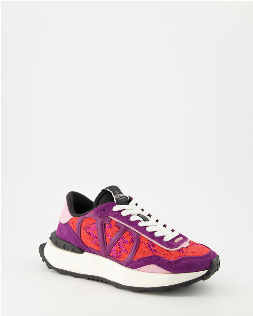Baskets Baskets Lacerunner Valentino Garavani Violet Femme