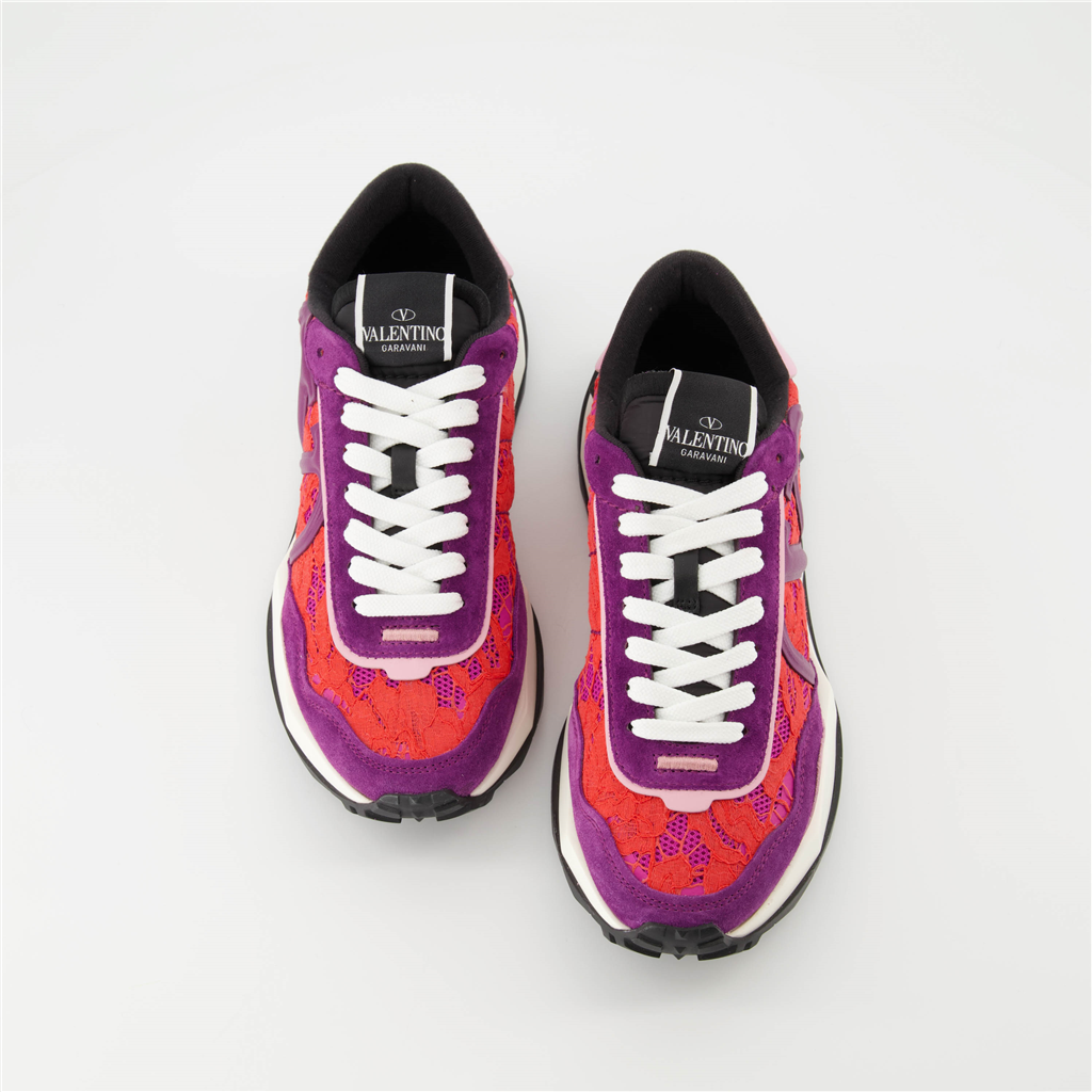 Baskets Baskets Lacerunner Valentino Garavani Violet Femme