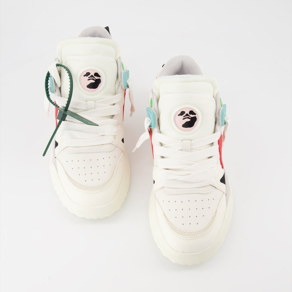 Baskets Baskets Midtop Sponge Off-White Blanc Homme