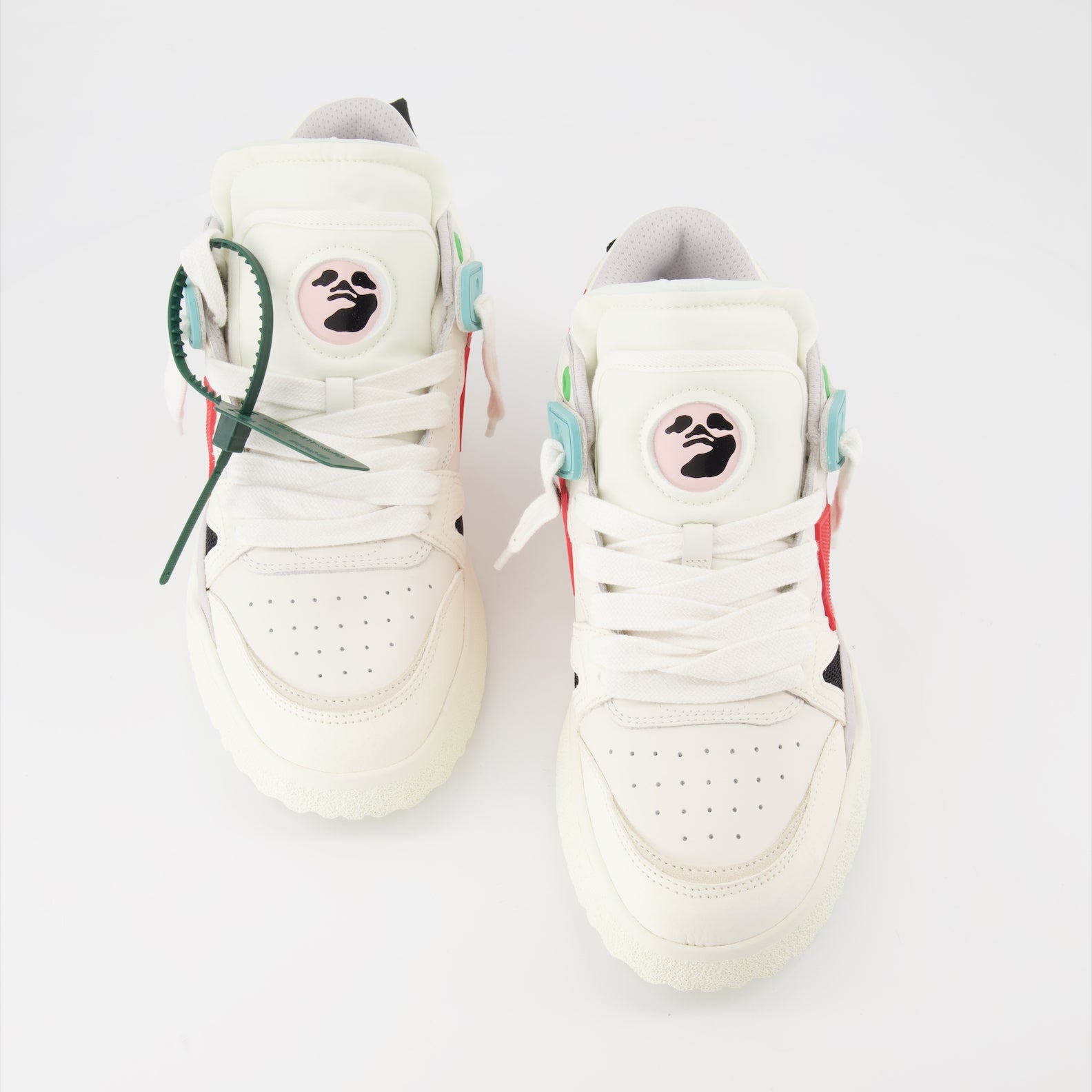 Baskets Baskets Midtop Sponge Off-White Blanc Homme