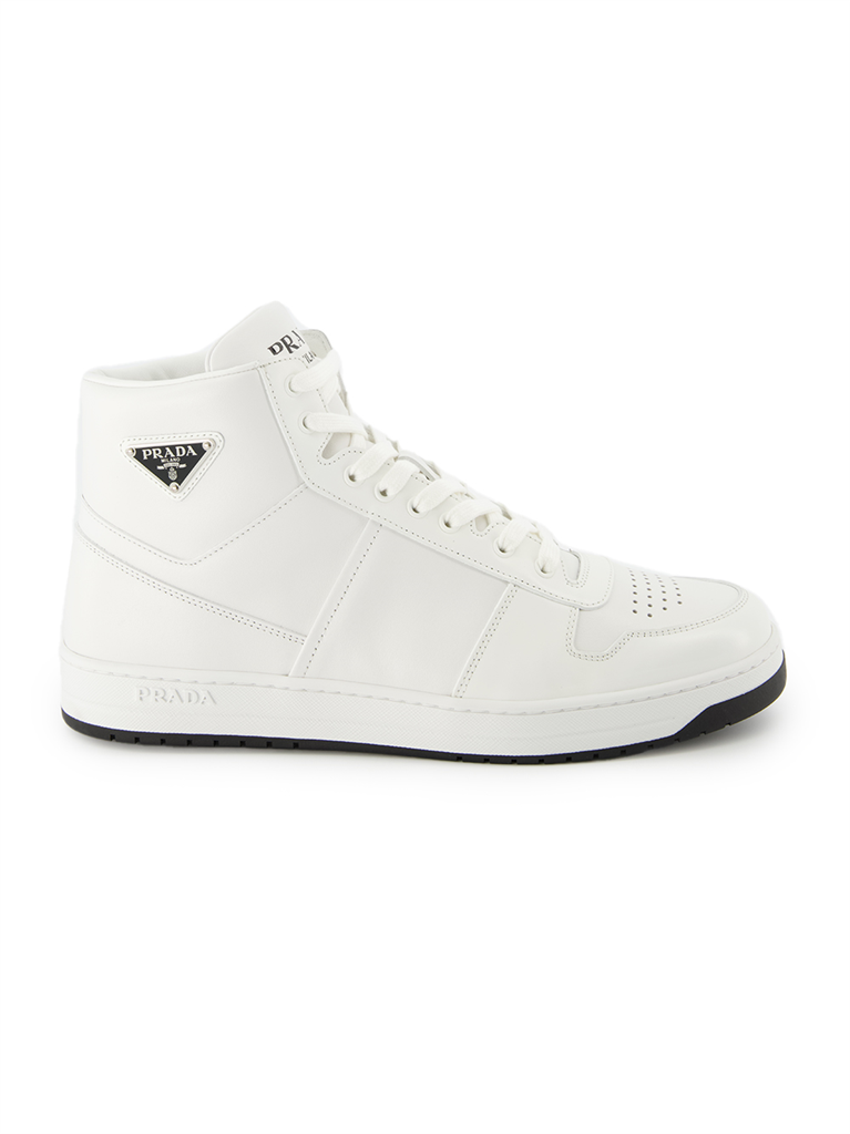 Baskets Baskets montantes Prada Blanc Homme