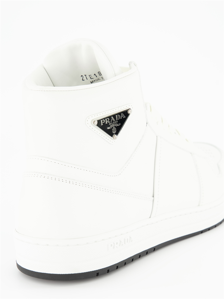 Baskets Baskets montantes Prada Blanc Homme