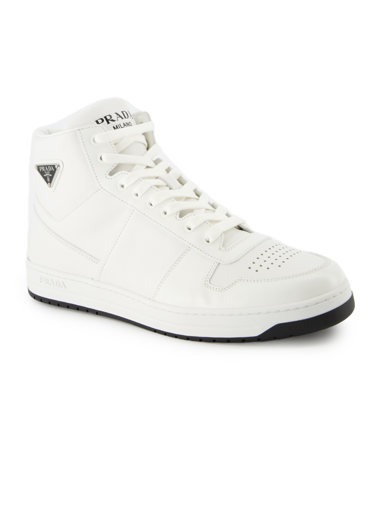 Baskets Baskets montantes Prada Blanc Homme