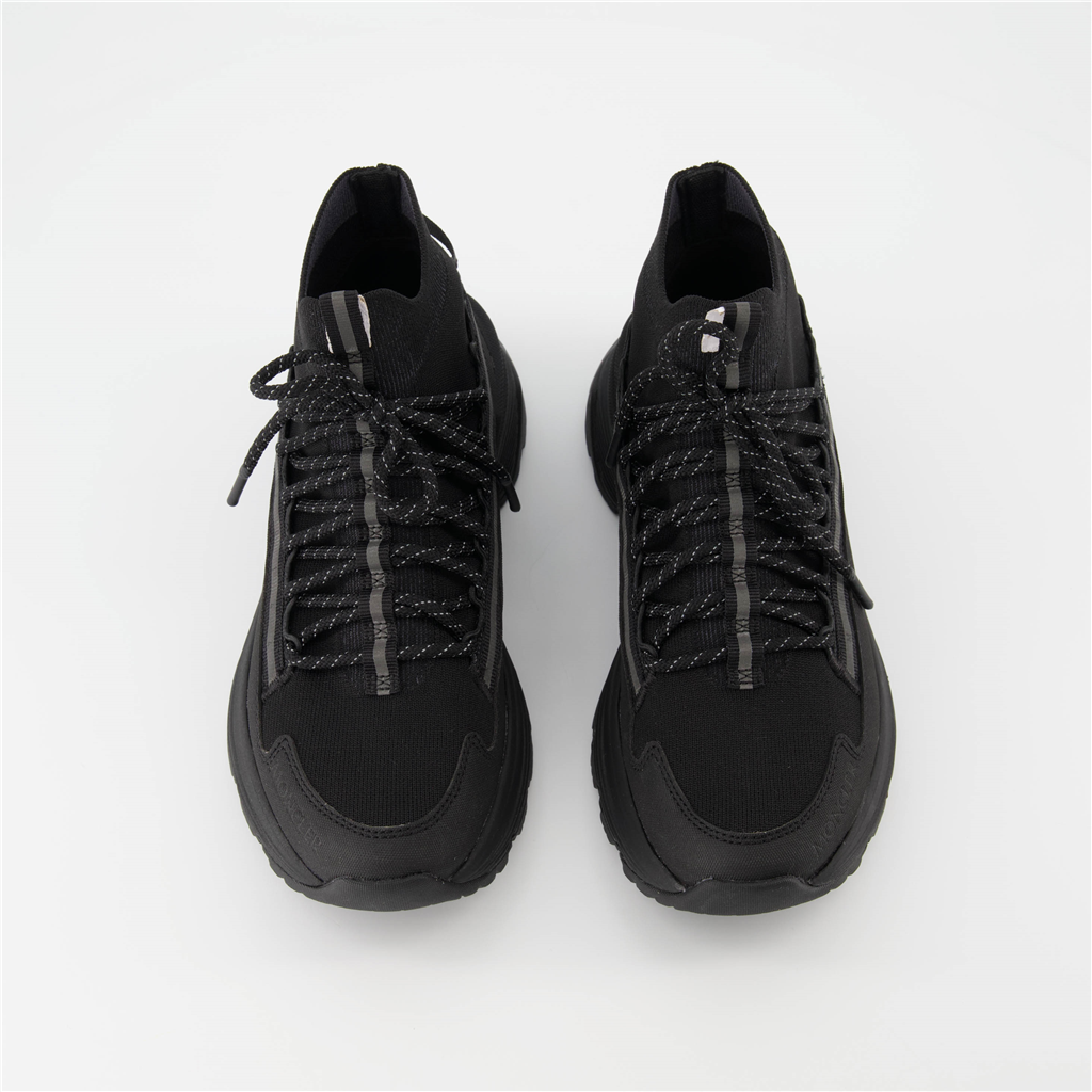 Baskets Baskets montantes Monte runner Moncler Noir Femme