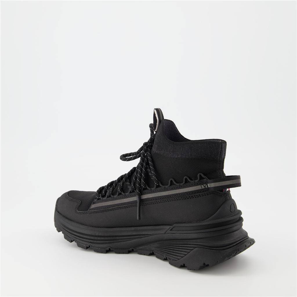Baskets Baskets montantes Monte runner Moncler Noir Femme