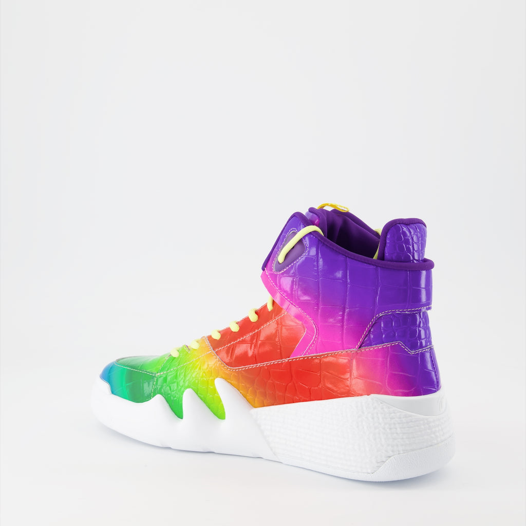 Sneakers Baskets Talon Rainbow Giuseppe Zanotti Multicolore Homme