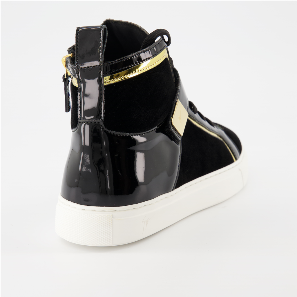스니커즈 Baskets Zenas Giuseppe Zanotti 검은색 Femme