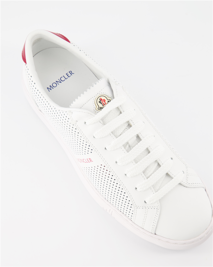 Baskets Baskets New Monaco Moncler Blanc Homme