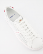 Baskets Baskets New Monaco Moncler Blanc Homme