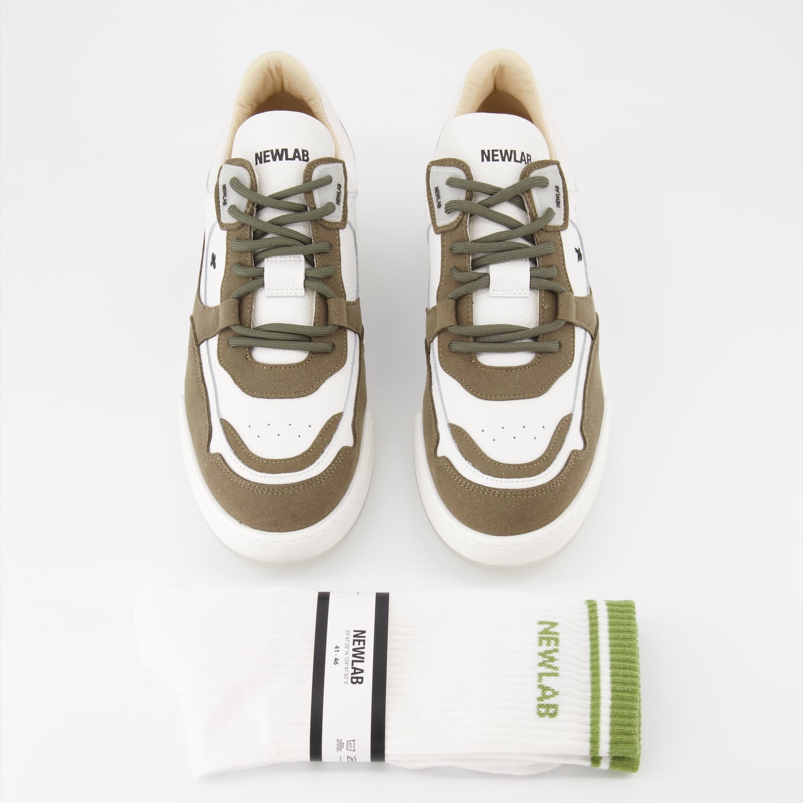 Baskets Baskets NL12 New Lab Vert Homme