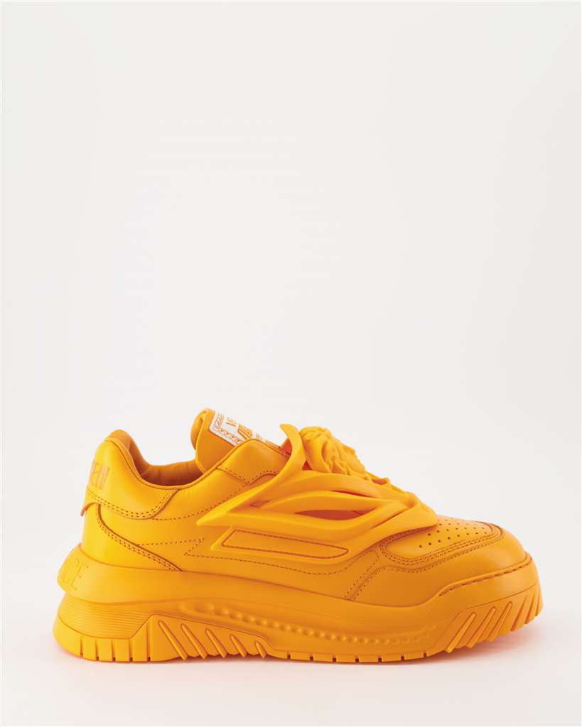Baskets Baskets Odissea Versace Orange Homme