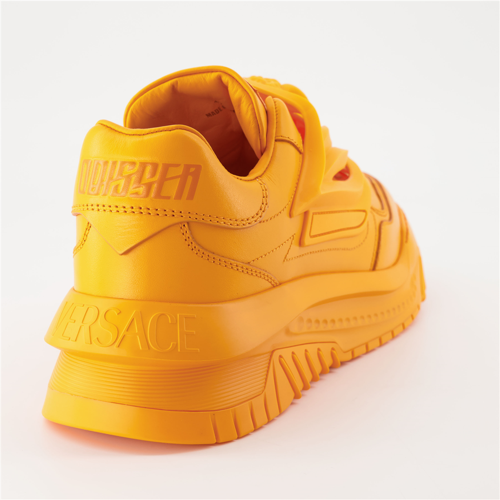 Baskets Baskets Odissea Versace Orange Homme