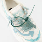 Baskets Baskets Odsy 1000 Off-White Bleu Femme