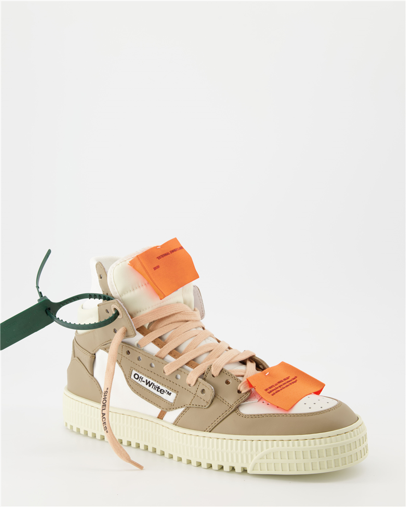 スニーカー オフコートスニーカー Off-White ベージュ 男