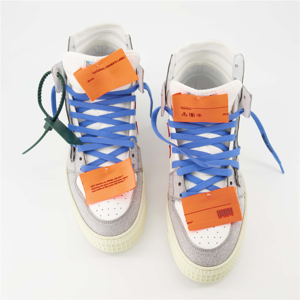 Baskets Baskets Off Court Off-White Gris Homme