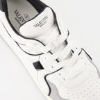 Baskets One Stud gris blanc