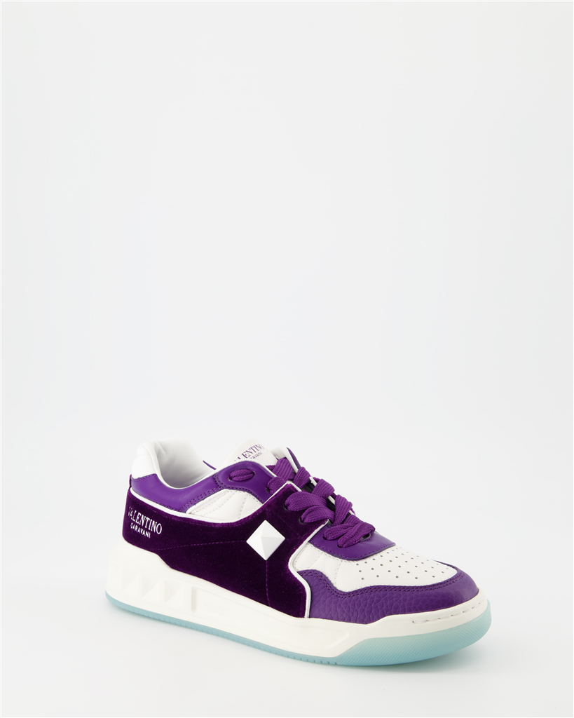 Baskets Baskets One Stud Valentino Garavani Violet Femme