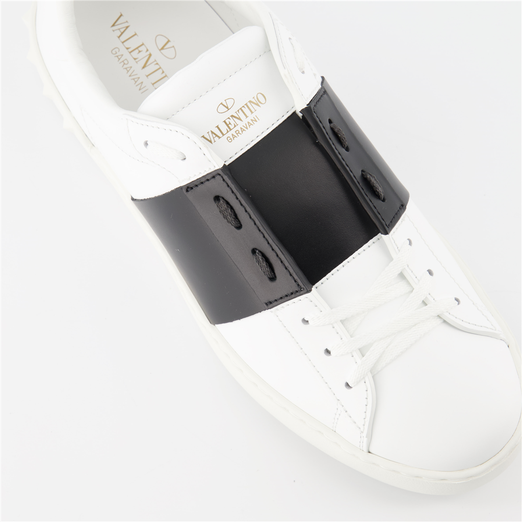 Sneaker Baskets Open Valentino Garavani Negro Homme