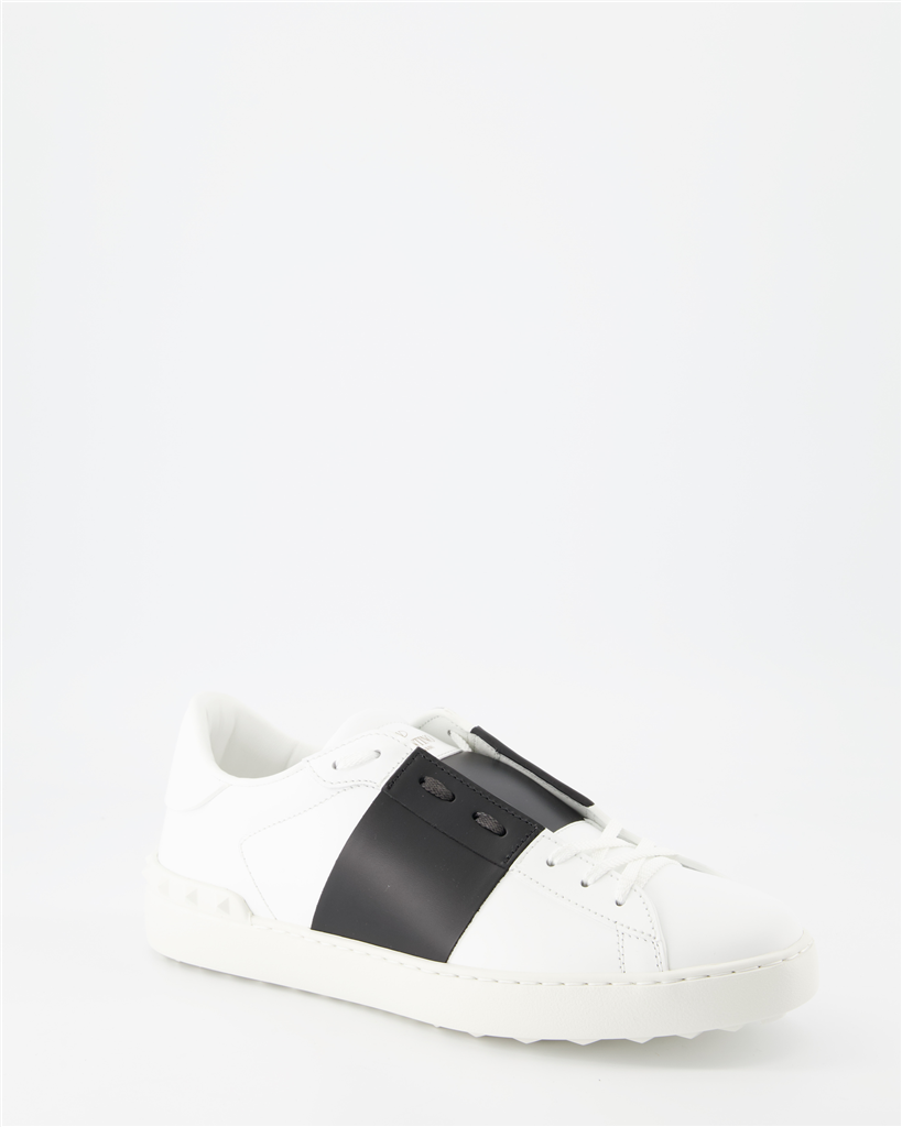 Sneaker Baskets Open Valentino Garavani Negro Homme