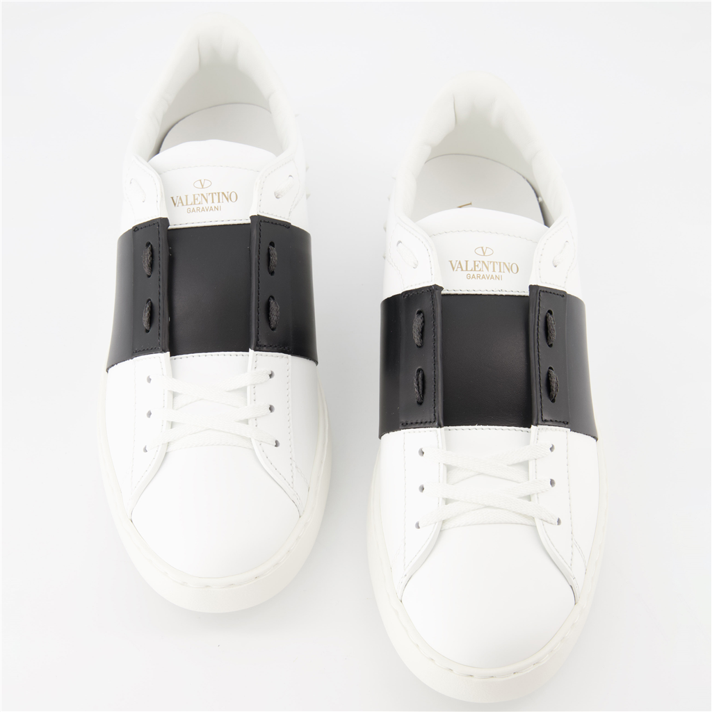 Sneaker Baskets Open Valentino Garavani Negro Homme