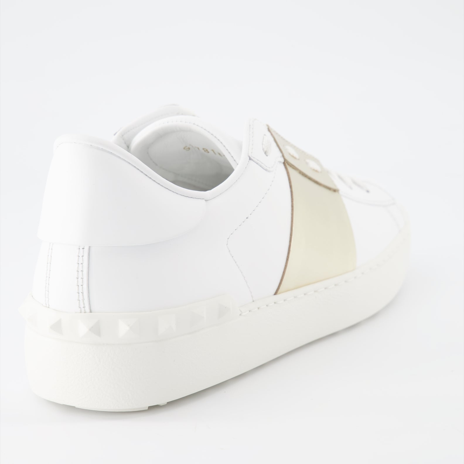 Sneakers Baskets Open Valentino Garavani Oro Femme