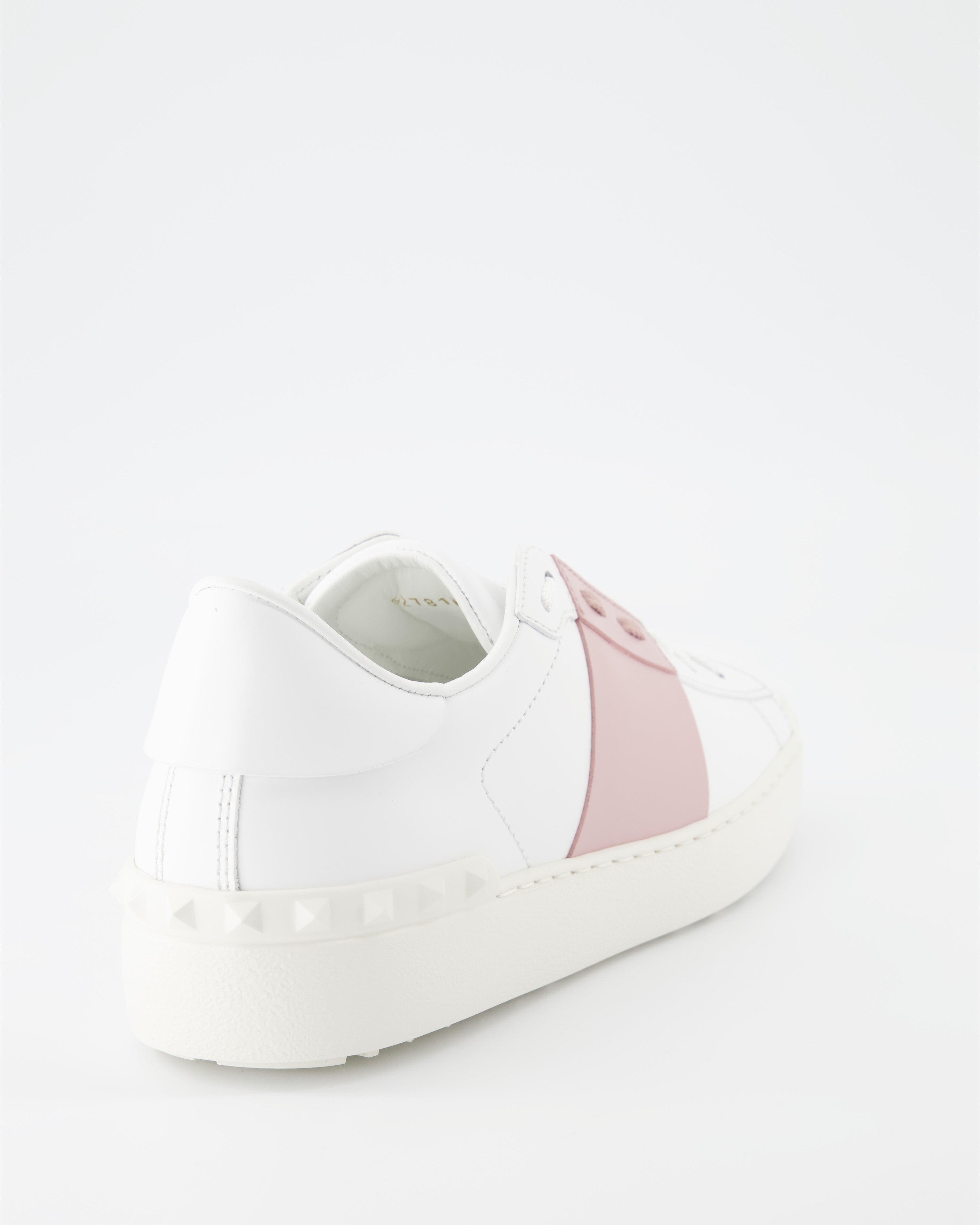 Sneakers Baskets Open Valentino Garavani Rosa Femme