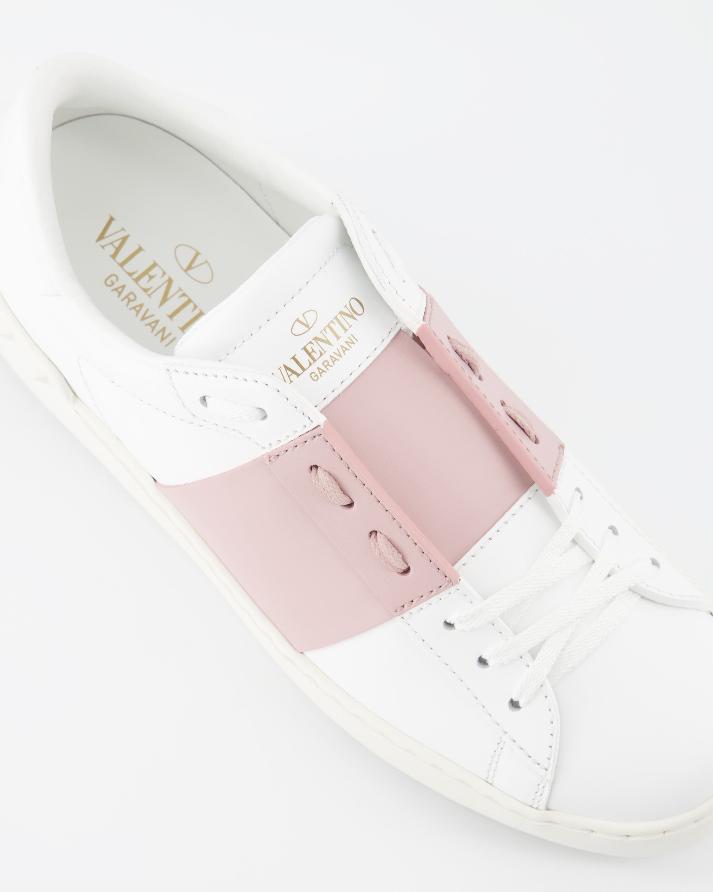 Sneakers Baskets Open Valentino Garavani Rosa Femme