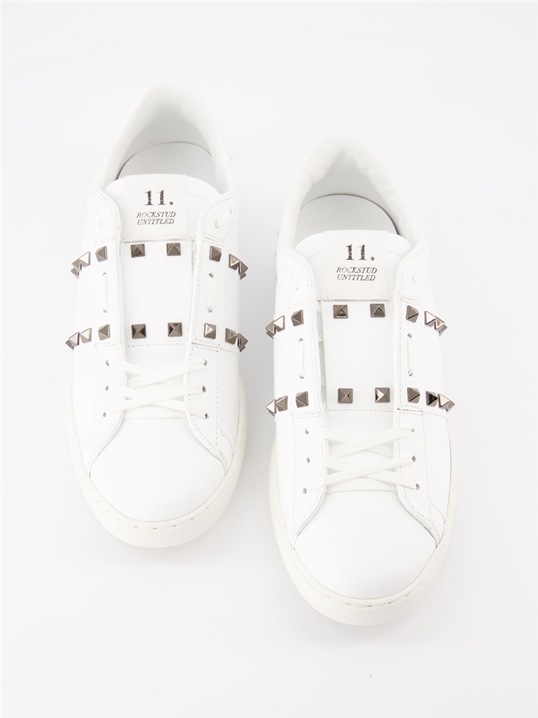 Sneakers Baskets Open Valentino Garavani Bianco Homme