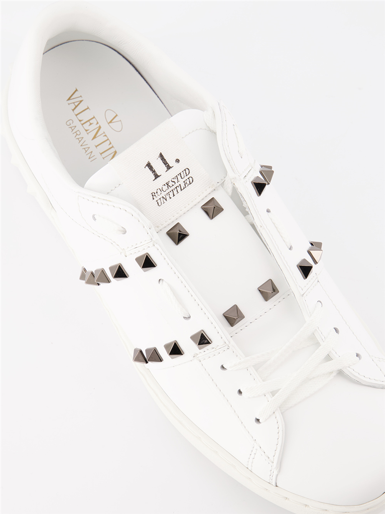 Sneakers Baskets Open Valentino Garavani Bianco Homme