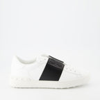 Sneaker Baskets Open Valentino Garavani Blanco Homme