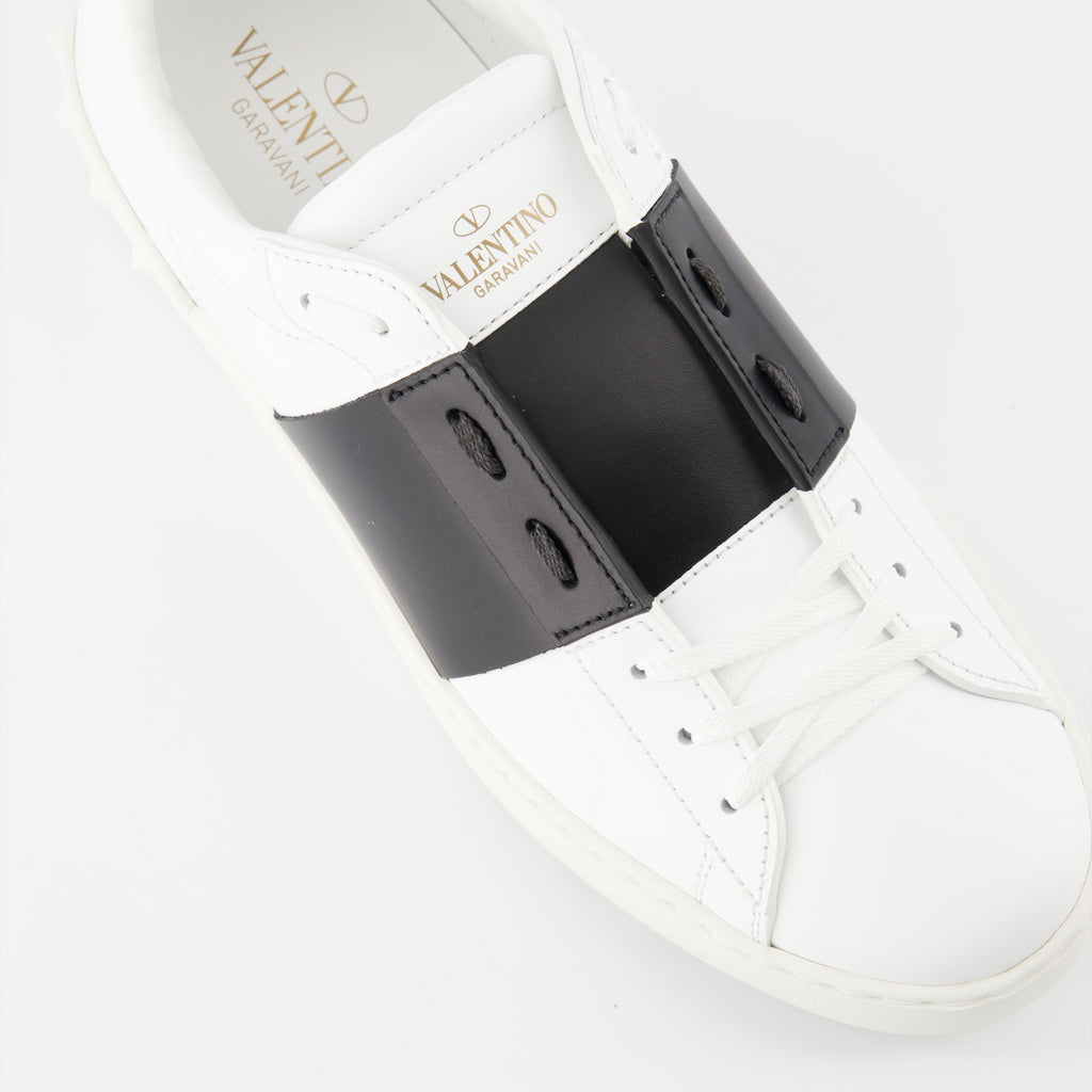 Sneaker Baskets Open Valentino Garavani Blanco Homme