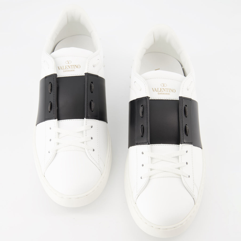 Sneaker Baskets Open Valentino Garavani Blanco Homme