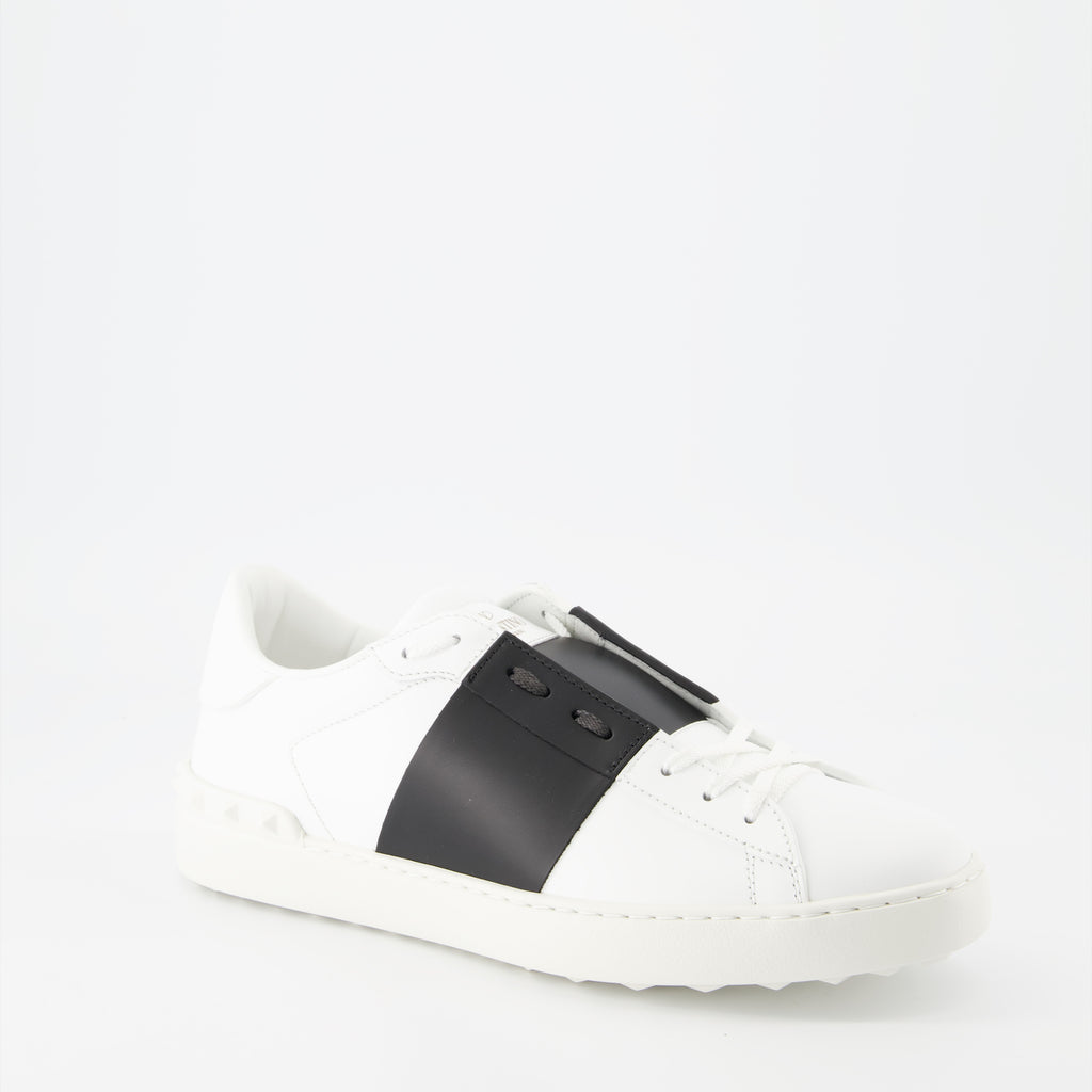Sneaker Baskets Open Valentino Garavani Blanco Homme