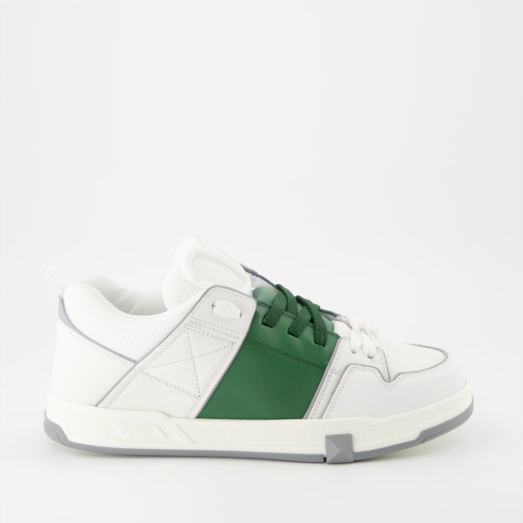 Sneakers Baskets Open Skate Valentino Garavani Verde Homme