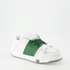Sneakers Baskets Open Skate Valentino Garavani Verde Homme