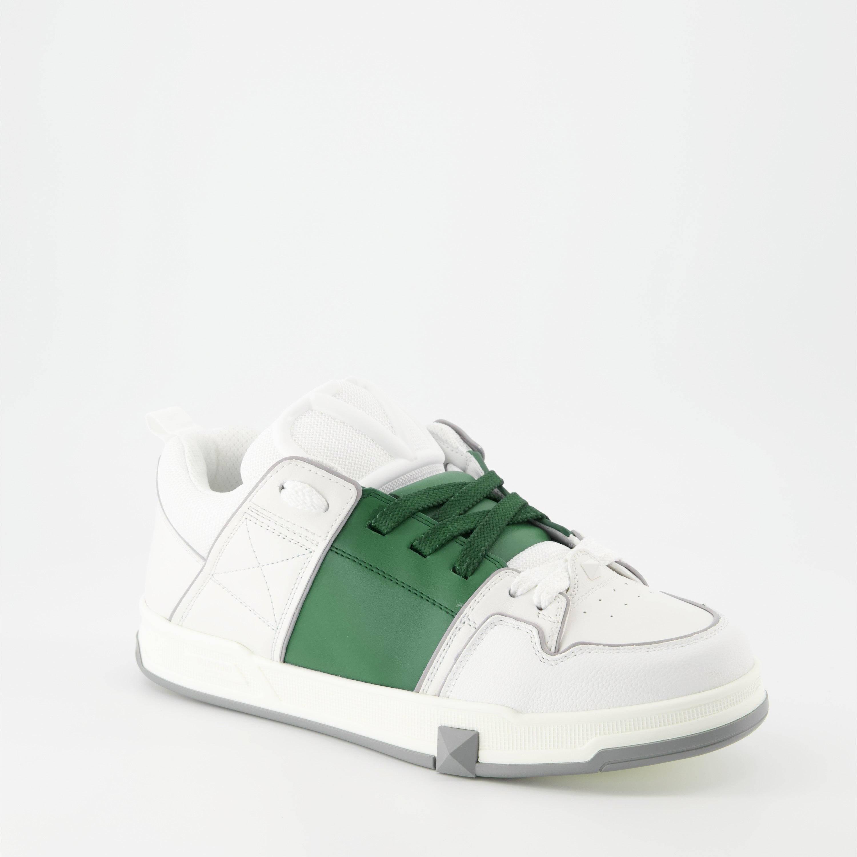 Sneakers Baskets Open Skate Valentino Garavani Verde Homme