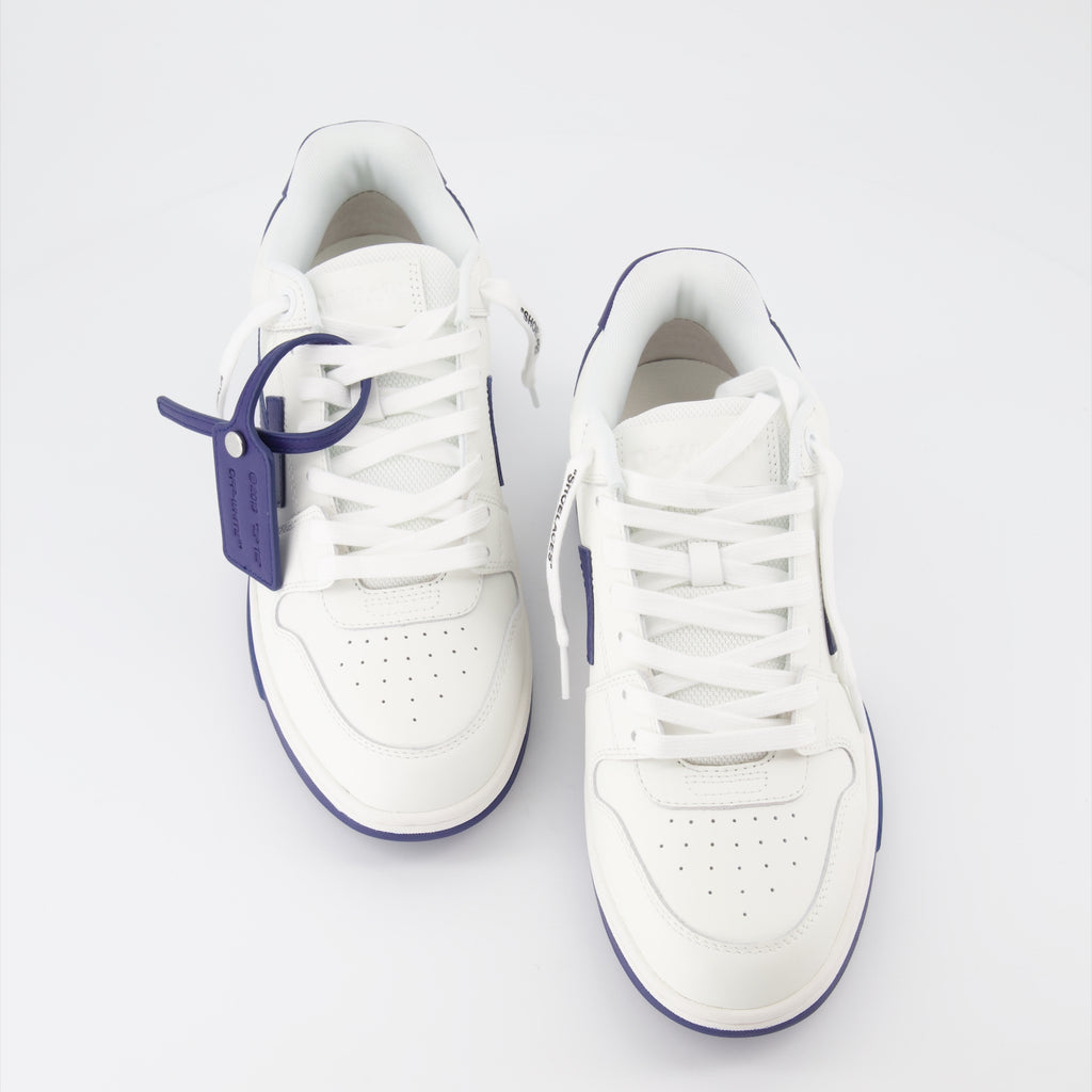 Sneaker Baskets Out Of Office Off-White Azul Homme