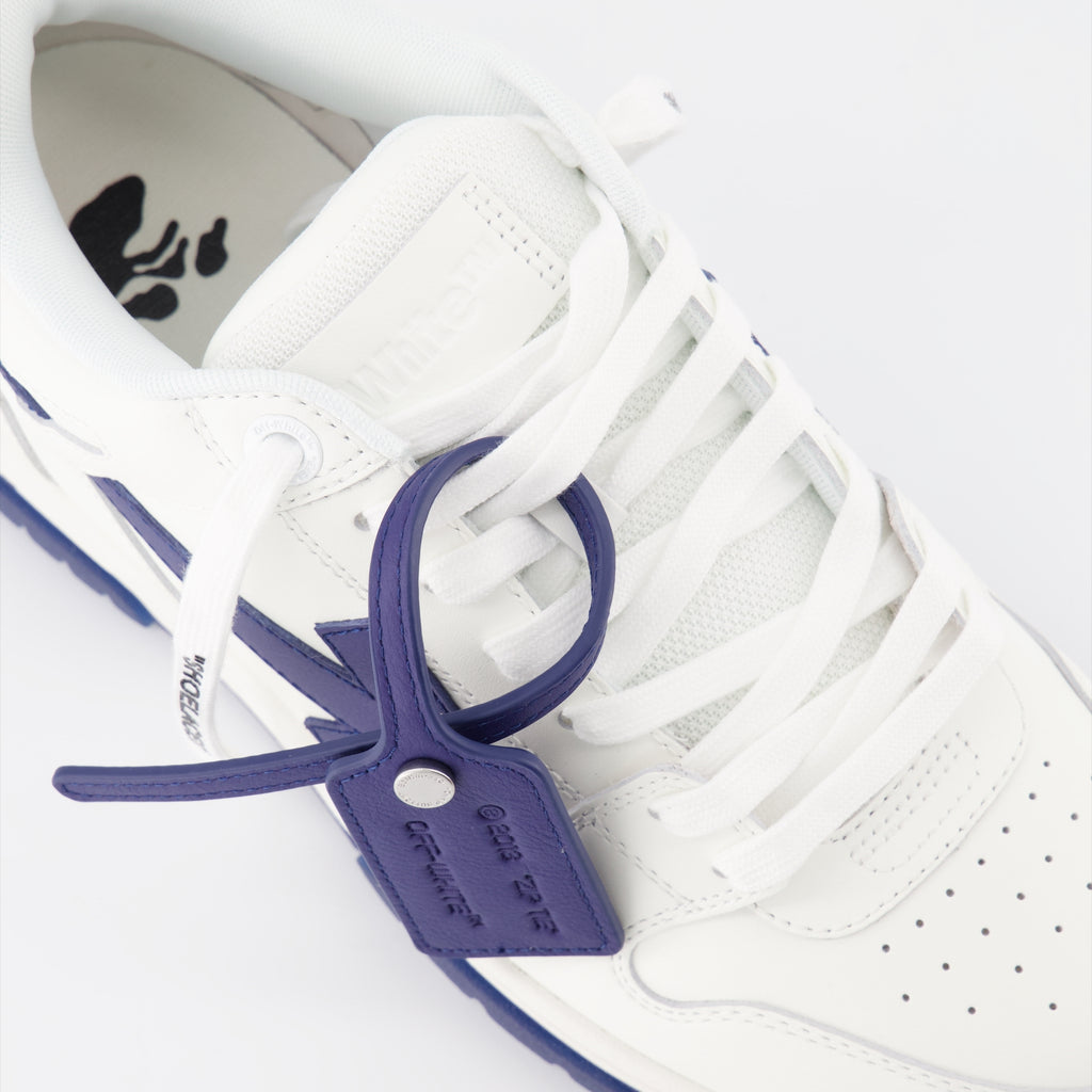 Sneaker Baskets Out Of Office Off-White Azul Homme