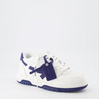 Sneaker Baskets Out Of Office Off-White Azul Homme
