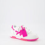 Sneaker Baskets Out of Office Off-White Rosa Femme