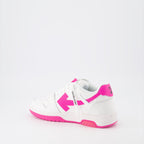 Sneaker Baskets Out of Office Off-White Rosa Femme