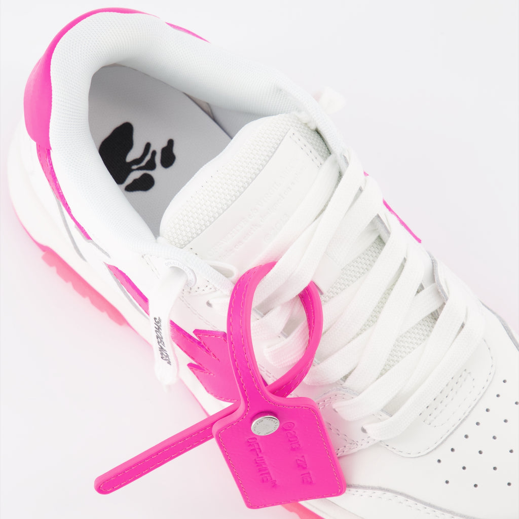 Sneaker Baskets Out of Office Off-White Rosa Femme