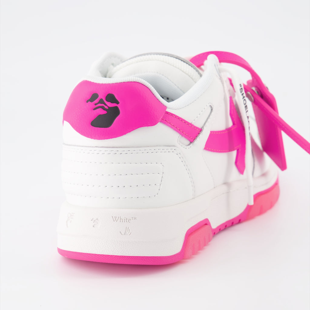 Sneaker Baskets Out of Office Off-White Rosa Femme